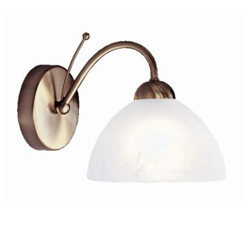 Milanese Wall Light - Single Light 1131-1AB - Antique Brass