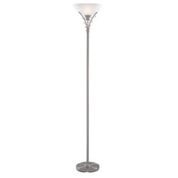 Linea Floor Lamp - Single Light 5222SS  - Satin Silver