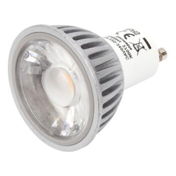 GU10 LED Lamp - 6W COB Dimmable 490lm - Cool White 4000K 410lm