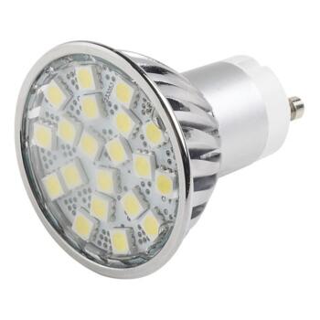 GU10 LED Lamp - 4W  5050 SMD Dimmable 360lm - Warm White 320lm