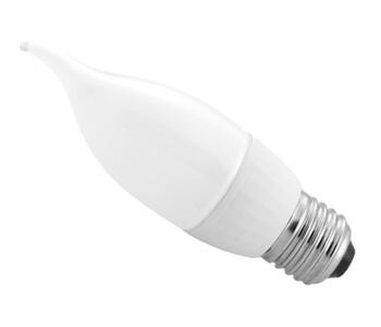 LED Flame Tipped Candle Bulb - 3W Non Dimmable  - Warm White ES E27 Cap 