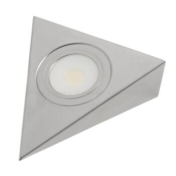 Triangle Undershelf LED COB Downlight - 1.6W 12V - 1 Fitting With Warm White LED 260lm