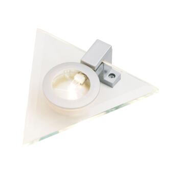 Venice Triangle Undershelf LED Downlight - White LED