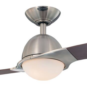 Westinghouse Solana Ceiling Fan with Light - 72161 - 48" Brushed Nickel Finish