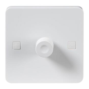 White Dimmer Switches - 1 Gang