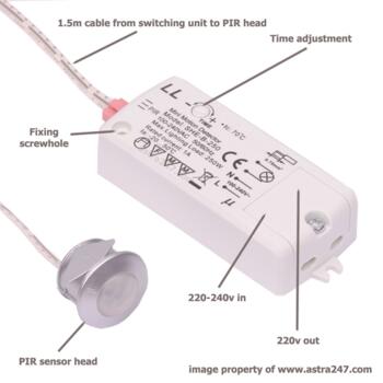 leyton lighting pir sensor switch