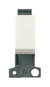 Mini Grid 10A 3 Position Switch Module - Polar White