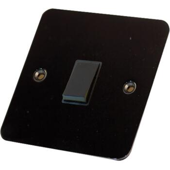 Flat Plate Black Nickel 20A DP Switch - 20A DP Switch