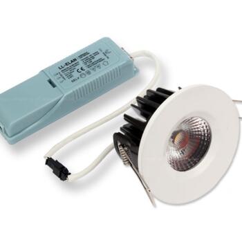 LED Fire-Rated Fixed Downlight 8w/10w - White - 10w