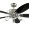 Cayuga 152 cm Indoor Ceiling Fan with Light Kit - 52" Chrome Finish