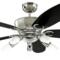 Princess Euro 105 cm Indoor Ceiling Fan with Light Kit - 52" Chrome Finish