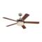 Westinghouse Mountain Gale 52-inch Silver/Black Outdoor Ceiling Fan - 52" Dark Pewter/Chrome