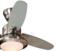 Hunter Merced Ceiling Fan Light - Brushed Nickel - 44" Brushed Nickel