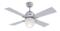Westinghouse Saxton Ceiling Fan with Light - 42" Chrome