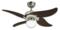 Westinghouse Jasmine Ceiling Fan with Light - 42" Dark Pewter and Chrome