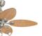 Westinghouse Xavier Ceiling Fan with Light - 44" Brushed Nickel and Copper