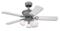 Westinghouse Zodiac Ceiling Fan with Light - 42" Antique Pewter