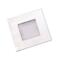 Luce Square Stainless Steel LED Plinth Light Kit  - Single add on cool white