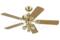 Westinghouse Ceiling Fan with Light - 72122-78535 - 42" Satin Brass