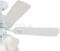 Westinghouse Ceiling Fan with Light - 72105-78528 - 42" White