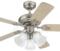 Westinghouse Ceiling Fan with Light - 72123-78530 - 42" Brushed Aluminium