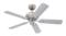 Westinghouse Ceiling Fan - Design & Combine 72406 - 42" Dark Pewter/Chrome