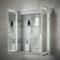 Harlow LED Illuminated Mirror Cabinet 700 x 600mm - SE31394C0