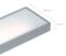 Major Aluminium Fluorescent Shelf Light  - 450mm Long - 8W