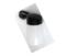 IP65 Rated Well Glass Fitting Outdoor Corner Light - Black