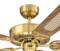 Westinghouse Monarch Ceiling Fan - Satin Brass - 52" Satin Brass
