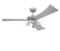 Westinghouse Audubon Ceiling Fan with Light - 48" Brushed Nickel