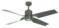 Fantasia Tau Natural Iron Ceiling Fan With Light - 50" - With 10w LED Light 115786