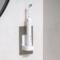 Electric Toothbrush Wall Charger Single Brushed Steel - Brushed Steel