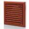 Terracotta Vent Grille Fixed Louvre - 6" 150mm