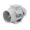 Inline Fan Mixed Flow Extractor 100mm 4" - 100mm Standard 187m3/hr 52L/s