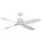 Fantasia Tau II Matt White Ceiling Fan with Light - 50" - With 18w LED Light 115793