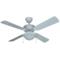 Moreno All White Ceiling Fan with Light  - 42" (1070mm)