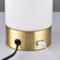 Dara Table Lamp With USB Charger Satin Brass - Satin Brass
