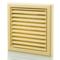Cotswold Stone / Cream Vent Grille Fixed Louvre - 4" 100mm