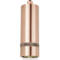 Brushed Copper Adjustable 1M Pendant Set Edison Screw - Fitting