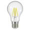 Fisherman's Outdoor Wall Light Lantern with PIR Sensor White - 4w Non Dimmable LED Filament Lamp