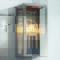 Stainless Steel Wall Light Box Lantern IP44 - Stainless Steel Fitting