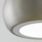 Brushed Nickel LED Pendant Light Fitting - Cool White - Light Pendant