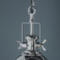 Polished Chrome Industrial Style Pendant Ceiling Light - Pendant Fitting