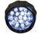 Rechargeable LED Worklight with Top Flashlight - Black Finish