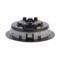 Matt Black Round LED CCT Under Cabinet Light 240v Surface or Recess Mount - Fitting