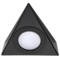 Matt Black Triangle LED CCT Under Cabinet Light 240v - Fitting