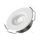 Low Profile CCT Integrated Fire Rated LED Downlight - Fitting With White Bezel