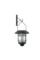 Black LED Solar Hanging Wall Lantern - Solar Hanging Lantern