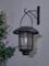 Black LED Solar Hanging Wall Lantern - Solar Hanging Lantern